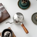 Miniatyrbilde 2 av 5: 304 Rustfritt Stål Japansk Håndbrygget Kaffe Kanne 500ml Mini Håndbrygget Kaffe Kanne Med Trehåndtak