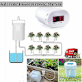 Miniatyrbillede 1 af 5: Automatisk Drypbevandingssystem Plantecontroller Selvvandekit Have 4 Hoveder og 4 Potter 4 Hoveder og 4 Potter 4 heads and 4 pots