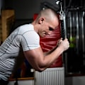 Miniatyrbillede 5 af 5: Tricep-tov, Heavy Duty Triceps Kit, Nem at Gribe & Anti-Slip Kabeltilbehør, Ideel til Hjemmetræning, Face Pulls, Tricep Push Down