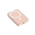 Miniatyrbillede 1 af 5: Magnetisk trådløs hurtigopladning Powerbank Pd20w Mini bærbar 10000mah ekstern batterioplader til Iphone 12 13 pink