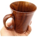 Miniatyrbillede 4 af 4: Trækaffebøtter Trækop Naturlig Jujube Kop Håndlavet Tekop med Håndtag 10 oz / 300ml stærk og holdbar og delikat