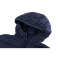 Miniatyrbillede 2 af 5: Dame Pufferjakker Pakbar Letvægts Hætte Dunjakke Vindtæt Bjerg Isoleret Slank Pasform Yderbeklædning Jakke 3XL Navy 3XL Navy