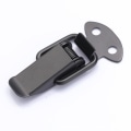 Miniatyrbillede 1 af 5: 5 Pak Spring Toggle Latch Spænde, 304 Rustfrit Stål Fjederbelastet Toggle Latch Catch til Trækasse Værktøjskasser, Sort