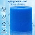 Miniatyrbillede 2 af 5: 6 stk. Svampefilterpatron, Poolfilter, Vaskbar Genanvendelig Filtersvamp, Svampefilter Egnet til Pools