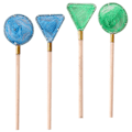 Pikkukuva 2 / 4: 4 kpl Miniatyyrikalastusverkko Mini Kalastustyökalu Malli Miniatyyri Puutarha Lammi Ranta Tarvike Sekalaiset Värit Assorted Color 9.8X2.6X0.5CM