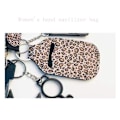 Miniatyrbilde 3 av 3: 1 Komplett sett med nøkkelring for selvforsvar for kvinner - personlig alarm, bærbar nøkkelring (leopard)wanan)Leopard Leopard #12