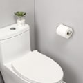 Pikkukuva 5 / 5: Harjattu nikkeli WC-paperiteline SUS304 ruostumattomasta teräksestä, moderni pyöreä paperirullan pidike seinäkiinnitys WC-paperirullan annostelija