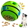 Miniatyrbild 1 av 5: Hundboll, Vobblande Skrattande Hundboll för Valpar Små Hundar, Interaktiv Hundleksak, Vagglande Kvittrande Leksak, Valp Tugga Odestrukterbar Boll för Små Raser
