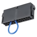 Miniatyrbilde 4 av 5: 6 stk 24-pins ATX PSU Jumper 24-pins strømforsyningsstartertestverktøy uten å være plugget inn i Mo