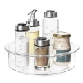 Miniatyrbillede 3 af 5: Transparent Aftagelig Drejeskive Madvarebeholder, 9 Tommer