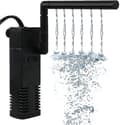 Miniatyrbillede 1 af 2: Justerbart flow Akvarium Internt Filter & Vandpumpe til 20-250L Tanke[JUN]