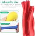 Miniatyrbild 2 av 6: Air Dry Clay for Kids, Modeling Magic Clay Set Includes 40 Colors
