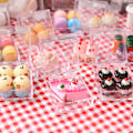 Miniatyrbilde 4 av 4: 6 stk. Modelltilbehør Mini Etui Miniboks Miniatyr Etui Ting Tenåringsjenter Transparent 2,9X2,9X2,0CM Transparent 2.9X2.9X2.0CM