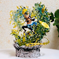 Miniatyrbillede 1 af 4: Actionfigur Q-Version Statue 18cm PVC Samleobjekt Borddekoration i æske