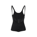 Miniatyrbillede 2 af 5: Dame Zip-Body Ming Shapewear Højtaljet Træner Abdomen Bælte Underbukser XL Sort Black XL