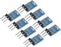 DC-DC Buck Converter Spänningsregulator Nedtrappningsströmodul AMS-1117 5-12V till 3.3V 0.8A 3 stift för justeringstransformatorer 8 st item_package_quantity