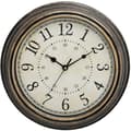 Miniatyrbild 1 av 5: Vintage Quartz Wall Clock 30cm Silent Ticking Large Numbers &