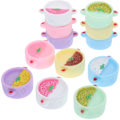 Pikkukuva 2 / 5: 12 kpl Hartsi-Simuloituja Maitopurkkeja Koristeita DIY-Töihin Jääkaappimagneetteihin Avaimenperille Tarvikkeet Sekalaiset Värit Assorted Color 3.4X2.5cm