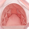 Pikkukuva 8 / 10: Matkameikkisivellinlaukku Kannettava meikkisiveltimen pidike Järjestäjä Vedenpitävä Pystyssä Pysyvä Käytännöllinen Verkko - kotelo Pink