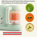 Miniatyrbillede 3 af 4: Babymadprocessor, Purémadprocessor, Dampkoger og Blender, Varmer, Alt-i-én Automatisk Madlavning