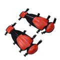 Knee Pads Shock Absorbing Adjustable Comfortable Leg Guards Knee Protectors for Sports Riding