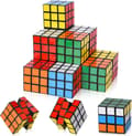 Setti, jossa 16 Mini Magic Cubes 3 x 3 x 3 cm - Lahja lasten syntymäpäiville