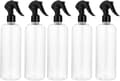 5-pack 500 ml plastsprayflaskor, återanvändbar dimvattenspruta för växter