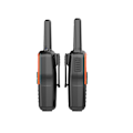Miniatyrbillede 5 af 5: 2 stk. Kommunikationsradioer, VOX-funktion, med lommelygte, USB-opladning Walkie Talkie Lang rækkevidde til voksne, børn (Orange)