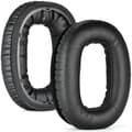 Miniatyrbillede 1 af 4: 2 stk. ørepuder Erstatningsørepude Headset Øremuffe Sort[XJ]