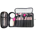 Miniatyrbillede 2 af 5: Bærbar Makeupbørste Opbevaringspose, Kosmetik Rejse Opbevaringspose, Multifunktionel Makeupbørste Beskyttelsespose, Foldbar Værktøjspose