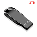Miniatyrbilde 1 av 5: USB 3.0 2TB Flash Drive Pendrive Høyhastighets Datalagring Flash Disk Stick[HK] 2TB 2TB Black