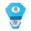 Miniatyrbild 1 av 4: 20 Minuters Sandtimer för Barn Hushålls Sandtimer Barn Sandtimer Timer Barn Hexagon Sandtimer