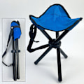 Miniatyrbilde 1 av 5: Foldbar Campingstol, Bærbar Tripodsete, Foldbare Campingstoler, Utendørs Reise Middels Stol for Camping