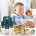 Miniatyrbild 4 av 4: HA~Electric Garlic Chopper Mini Food Processor Portable Garlic Press, Cordless Food Processor