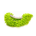 Miniatyrbillede 2 af 2: Gulv Rengøring Tøfler Støv Mop Tøfler Støv Mop Tøffel Kapsel Gulv Rengøring Værktøj Blød Chenille Sko Dæksel Green