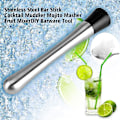 Miniatyrbillede 3 af 4: 1 stk Cocktail Muddler i Rustfrit Stål Bar Stick Mojito Masher Frugtmixer Ideel Bartender Tool Barware
