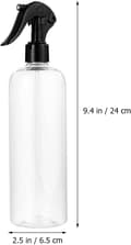 Miniatyrbillede 2 af 6: 5-pak 500 ml plastik sprayflasker, genanvendelig tågevandsprøjte til planter