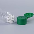Miniatyrbilde 3 av 5: 2-pakning 100ml Plastkrydderkrukker Flasker Beholdere med Svart Lopp - Perfekt for Oppbevaring av Krydder, Urter og Pulver En Størrelse