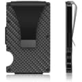 Miniatyrbillede 2 af 5: Kortholder i kulfiber RFID Sort - Julegave One Size