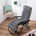 Miniatyrbilde 5 av 5: Solstolpute, Stolputer, Sitteunderlag, Klassisk Hage Patio Lenestol Tykk Stolputer Chaise Lounge Puter For Reise Ferie Hage Innendørs