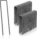 Miniatyrbild 1 av 4: 100-pack Markankare Galvaniserade U-formade Markankare för Trädgård, Ull, W