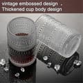 Miniatyrbild 4 av 5: Vintage Hobnail Dricksglas Set om 6 Cocktailglas Set Vattenglas Kopp Barglas