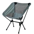 Miniatyrbilde 4 av 5: Grå bærbar sammenleggbar stol for utendørs Camping sammenleggbar krakk Kompakt bærbar sete Stoler med bæresekk for utendørs fotturer