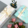 Miniatyrbild 4 av 5: Presentpapper, julpapper, 12 st 50 * 70cm (prydnad * 4 + enhörning * 4 + kaktus * 4 + alpacka * 4)