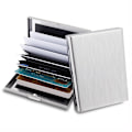 Miniatyrbillede 6 af 11: 10 Rum XL Design Rustfri Kortholder til mindst 10 kort Sort Black Svart