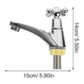 Miniatyrbild 3 av 4: 1 Pair Bathroom Faucets Modern Faucets Single Handle Faucets (Cold Type, Hot Type) [DB]