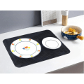 Miniatyrbillede 3 af 3: Stor Silikon Opvaskestativ, Opvaskestativ, Trivet, Varmebestandig Køkkentilbehør, 45×40 cm (Sort)