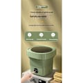 Miniatyrbillede 4 af 5: Grøn 6L sammenklappelig mini vaskemaskine, centrifugeringstørretumbler med 3 tilstande, camping, autocamper, rejsevaskemaskine (28*20*26cm)