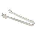 Miniatyrbilde 1 av 2: Mini-tang i rustfritt stål for sukkerbiter, isbiter, sitron, matservering - perfekt for fest, kafé, bar og hjem (palmeform)