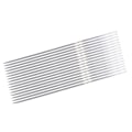 Miniatyrbilde 2 av 3: 20 stk 304 Rustfritt Stål Grillspyd Grillgaffel Grillspyd Kebabspyd (sølv)SilverM Silver M